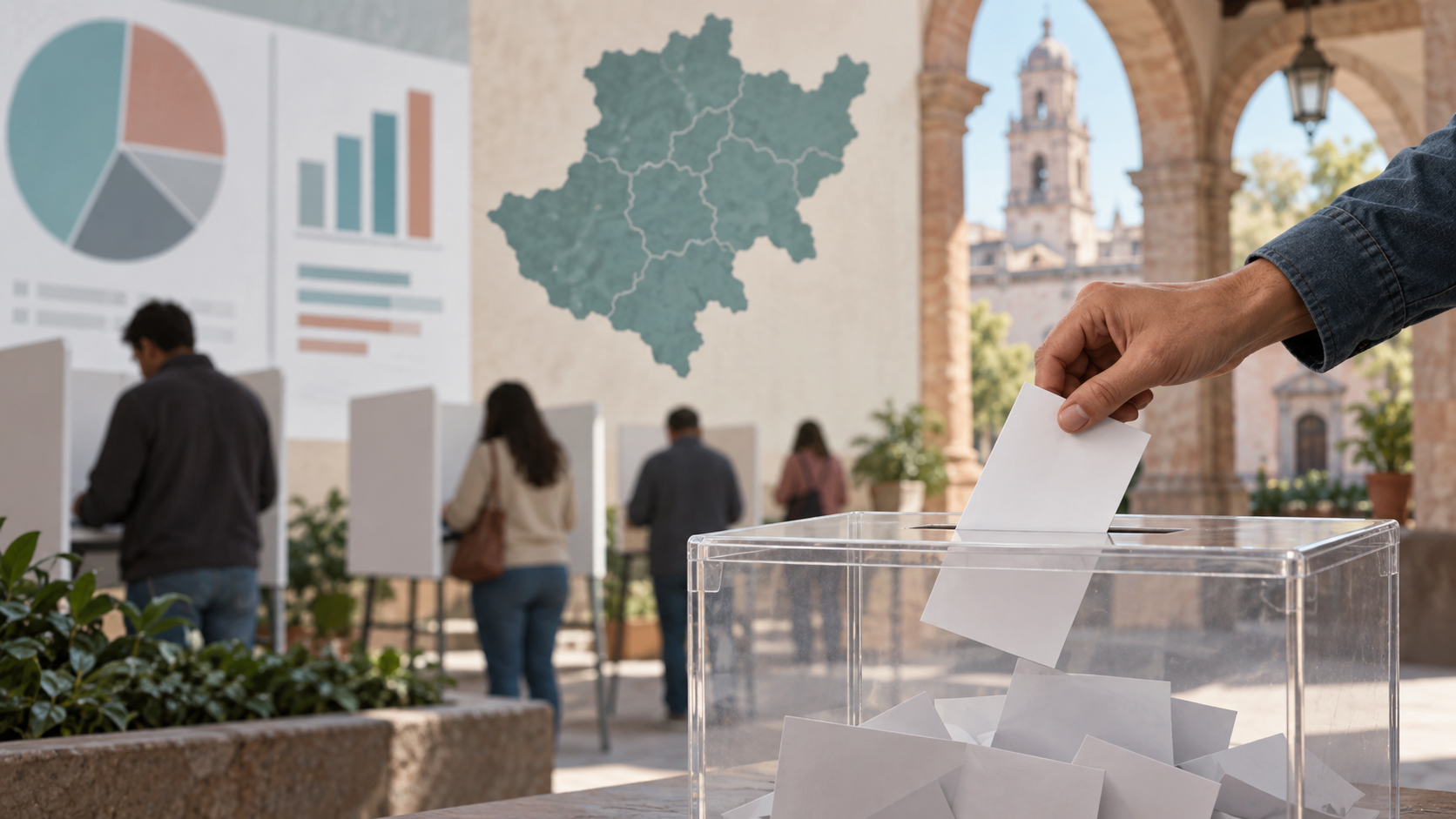 Michoacán 2027: cuatro encuestas ponen arriba a Torres Piña